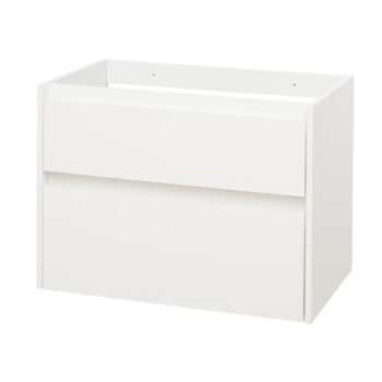 Mereo Opto, kúpeľňová skrinka 81 cm, biela CN911S