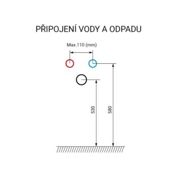 Mereo Opto, kúpeľňová skrinka s umývadlom z liateho mramoru 81 cm, dub Riviera CN921M
