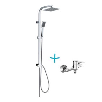 Mereo Sprchová súprava Quatro a sprchová batéria Zuna 100 mm CB609AZ