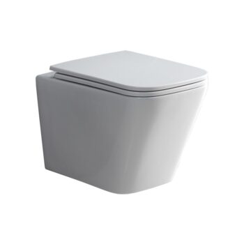 Mereo WC závesné kapotované, RIMLESS, 490x340x350, keramické, vr. sedátka VSD83S