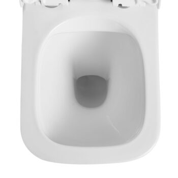 Mereo WC závesné kapotované, RIMLESS, 490x340x350, keramické, vr. sedátka VSD83S