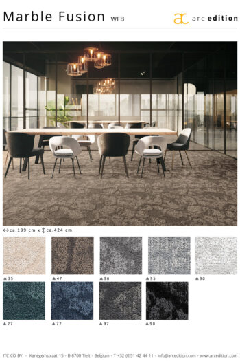 Metrážny koberec Marble Fusion 400 cm