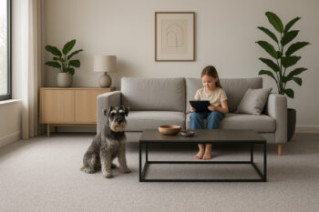 Metrážny koberec Sahara 5322, na mieru, šíře 2m,3m,4m, šedá, filc, chodba / predsieň
