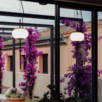 Milan Astros závesná lampa, výškovo nastaviteľná