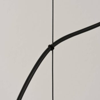 Milan Drôtené závesné svetlo Ø 24 cm medená metalíza