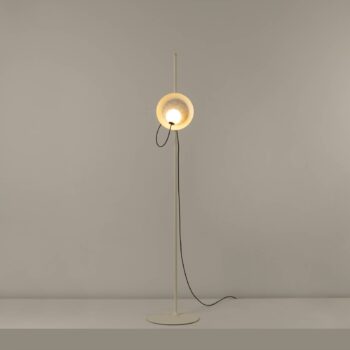 Milan Drôtová stojacia lampa Ø 24 cm farba norka