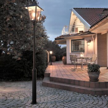 Moderné stĺpové svietidlo BENU