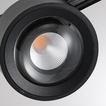 Molto Luce LED 3-fázový reflektor Mag , čierny, 830