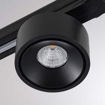 Molto Luce LED 3-fázový reflektor Magis, čierny, 827