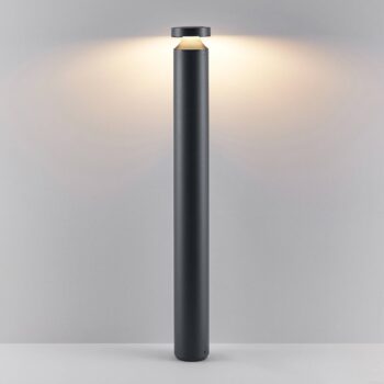 Molto Luce Mona LED závesná lampa, Ø 10 cm, hliník, výška 85 cm