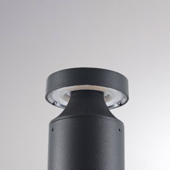Molto Luce Mona LED závesná lampa, Ø 10 cm, hliník, výška 85 cm