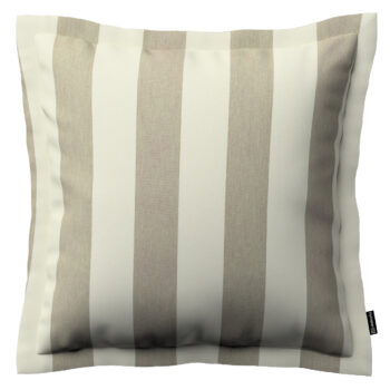 Monika s lemom, beżowo-białe pionowe pasy, 45 x 45 cm, Quadro, 143-93