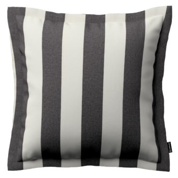 Monika s lemom, biało-grafitowe pionowe pasy, 45 x 45 cm, Quadro, 143-92