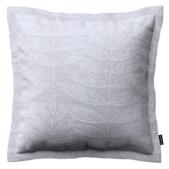 Monika s lemom, biele listy na sivom podklade , 45 x 45 cm, Sunny, 143-84