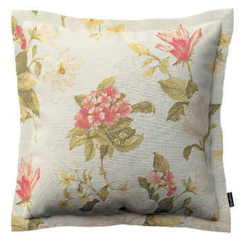 Monika s lemom, duże kwiaty na niebieskim tle, 45 x 45 cm, Londres, 143-86