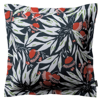 Monika s lemom, kvety na tmavomodrom pozadí, 45 x 45 cm, Eden, 144-20