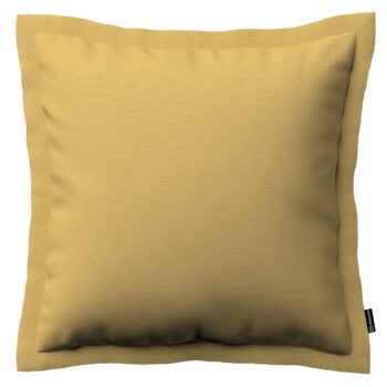 Monika s lemom, matná žltá, 45 x 45 cm, Cotton Panama, 702-41