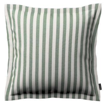 Monika s lemom, zelené a biele pruhy (1,5 cm), 45 x 45 cm, Quadro, 144-35