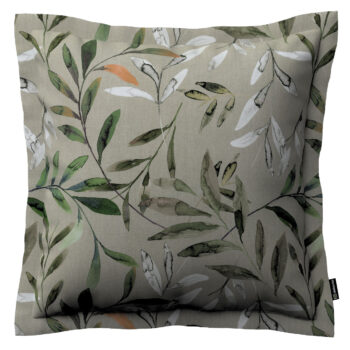 Monika s lemom, zelené vetvy na sivom pozadí, 45 x 45 cm, Eden, 144-23