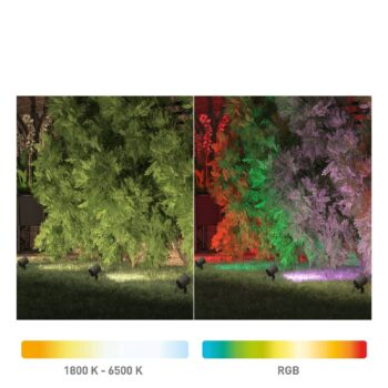 Müller Licht LED vonkajšie bodové svietidlo Flores, sada 3 ks