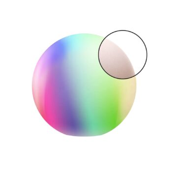 Müller Licht tint Calluna LED guľa piesok, 40 cm