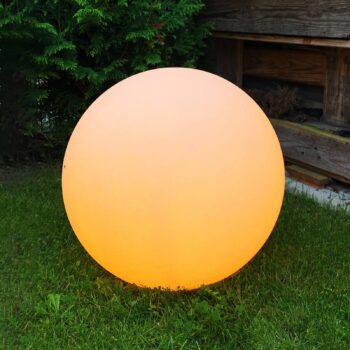 Müller Licht tint Calluna LED guľa piesok, 40 cm