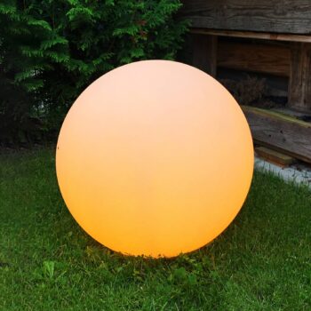 Müller Licht tint Calluna LED guľa piesok, 50 cm