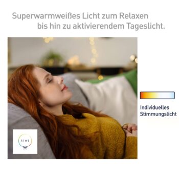 Müller Licht tint LED globe G95 E27 5,5 W zlatá