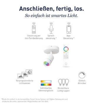 Müller Licht tint Nalo bodové LED svetlá, 1-pl.