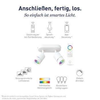 Müller Licht tint Nalo bodové LED svetlá 2-pl.