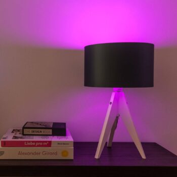 Müller svetlo tint white+color LED žiarovka E27 9W
