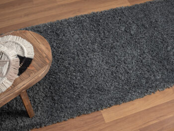 My Flair, Behúň My Shaggy dunkelgrau, 300x80, šedá, chodba / predsieň