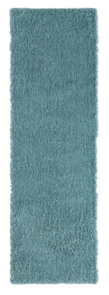 My Flair, Behúň My Shaggy hellblau, 300x80, modrá, chodba / predsieň