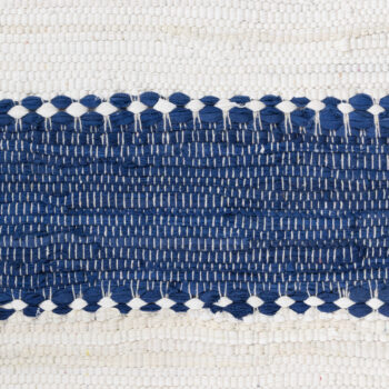 My Flair, Kusový koberec Ashram Blau, 150x80, modrá, chodba / predsieň