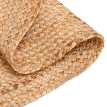 My Flair, Kusový koberec Lola natur kruh, 120x120, béžová, chodba / predsieň