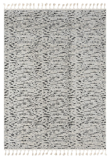 My Flair, Kusový koberec Moroccan Spirit schwarz, 200x100, čiernobiela, obývacia izba