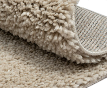 My Flair, Kusový koberec My Shaggy beige kruh, 150x150, béžová, chodba / predsieň