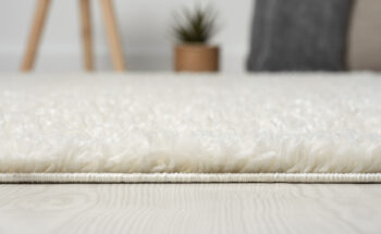My Flair, Kusový koberec My Shaggy creme, 90x60, biela, chodba / predsieň