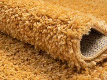 My Flair, Kusový koberec My Shaggy goldgelb, 140x70, žltá, chodba / predsieň