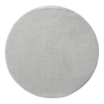 My Flair, Kusový koberec Wooly Dreamscape naturweiß kruh, 200x200, biela, chodba / predsieň