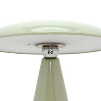 Nabíjacia stolová lampa LED Beacon Kinoko, zelená, IP44, výška 27 cm