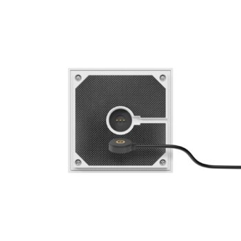 Nabíjateľná stolná lampa Nutalis LED, snehobiela, IP54, stmievateľná