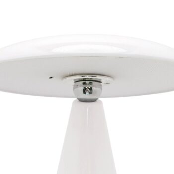 Nabíjateľná stolová lampa Beacon LED Kinoko, biela, IP44, výška 27 cm