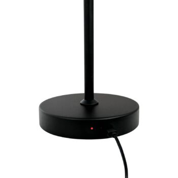 Nabíjateľná stolová lampa Dyberg Larsen Stockholm, čierna