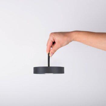 Nabíjateľná stolová lampa Ella LED, magnetická, čierna