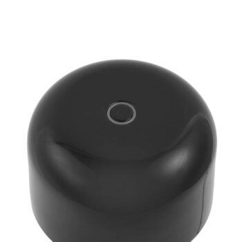 Nabíjateľná stolová lampa Lucande LED Quill, čierna, CCT, stmievateľná