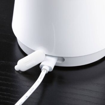 Nabíjateľná stolová lampa Paulmann LED Onzo, biela, plast, IP44