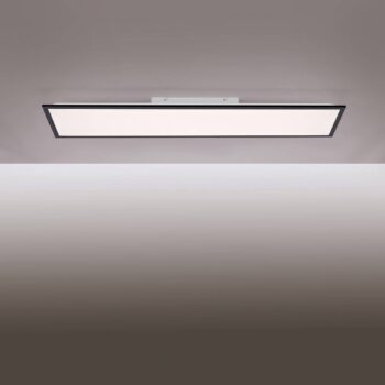 Nadstavbový LED panel Flat CCT čierna 119 x 29 cm