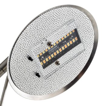 Naklápacia stojacia lampa Tija LED s dotykovým stmievačom