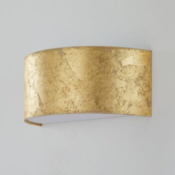 Nástenné LED Alea lístkové zlato stmievateľné